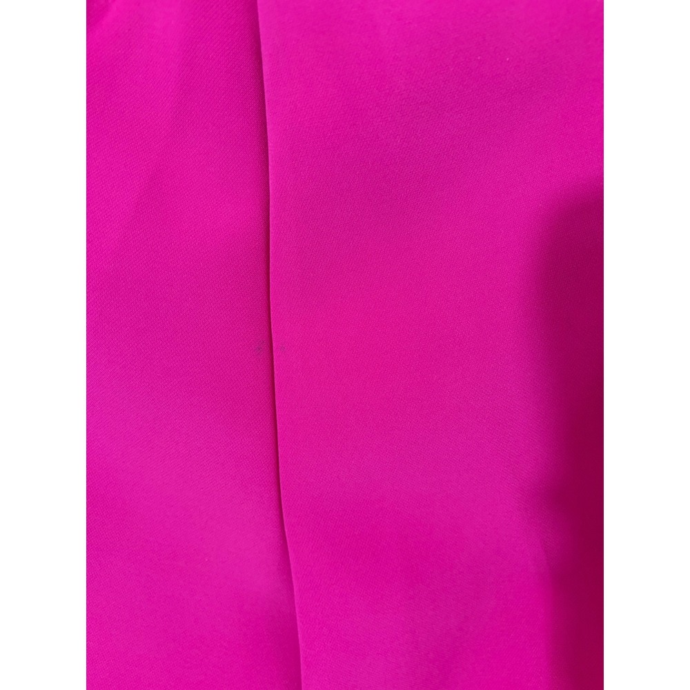 Ann Taylor Magenta Pink Wide Leg Crop Pants Womens 12 NWT business Careerwear - Picture 6 of 9